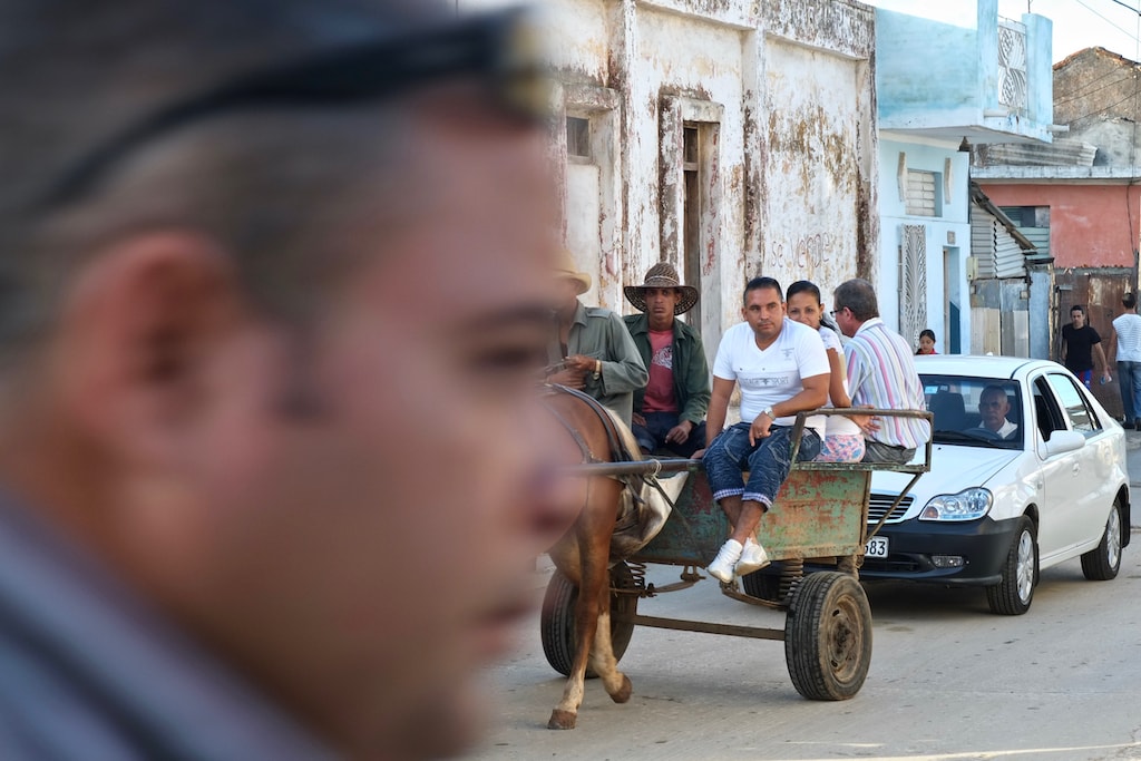 Horse drawn cart, Trinidad, Cuba